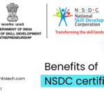 benefits of nsdc certificates